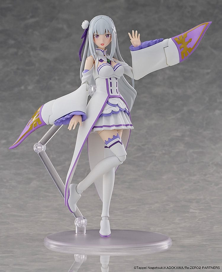 Re:Zero - Starting Life in Another World: Emilia Plastic Model Kit DX Ver. 16 cm