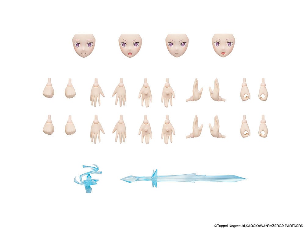 Re:Zero - Starting Life in Another World: Emilia Plastic Model Kit DX Ver. 16 cm
