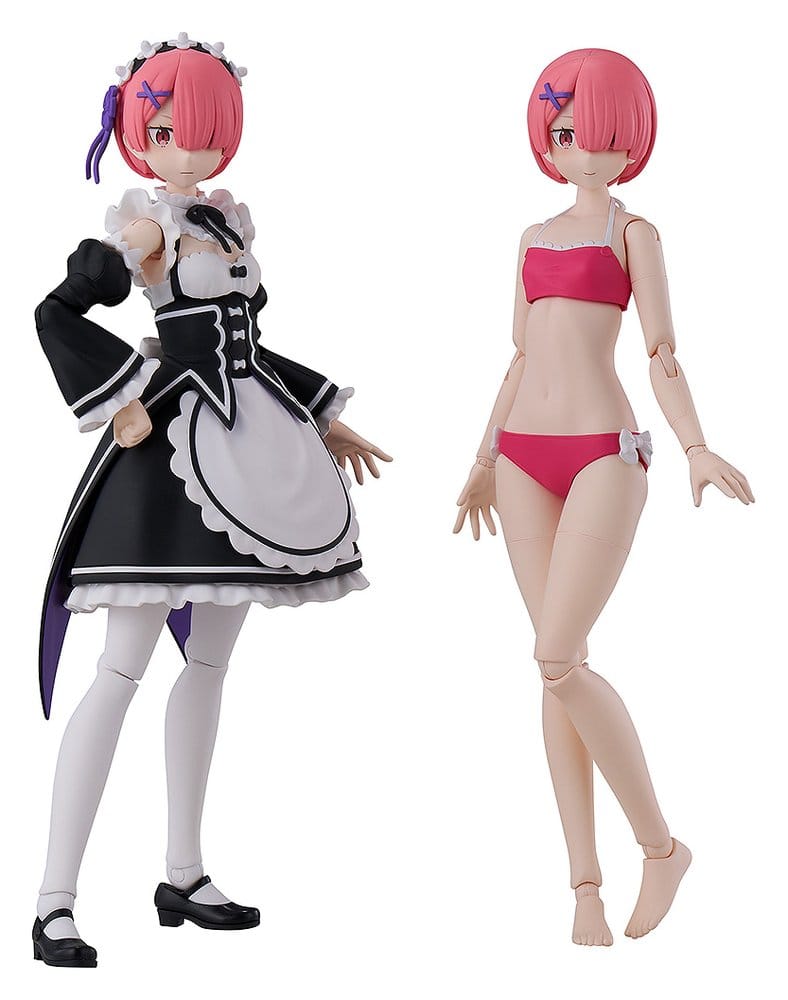 Re:ZERO (Starting Life in Another World) - Ram, Kadokawa Plastic Model Series Plastic Model Kit DX Ver. 16 cm