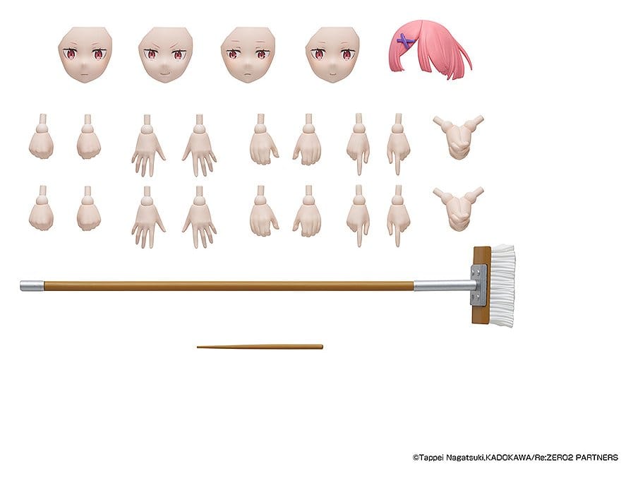 Re:ZERO (Starting Life in Another World) - Ram, Kadokawa Plastic Model Series Plastic Model Kit DX Ver. 16 cm