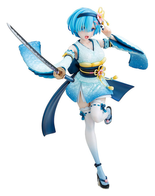 Re:ZERO (Starting Life in Another World) - Rem, PVC Statue 1/7 Combat Outfit Ver. 22 cm