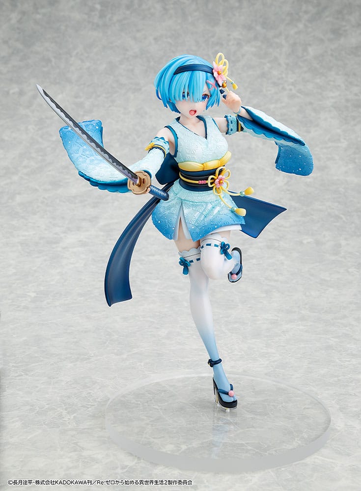 Re:ZERO (Starting Life in Another World) - Rem, PVC Statue 1/7 Combat Outfit Ver. 22 cm