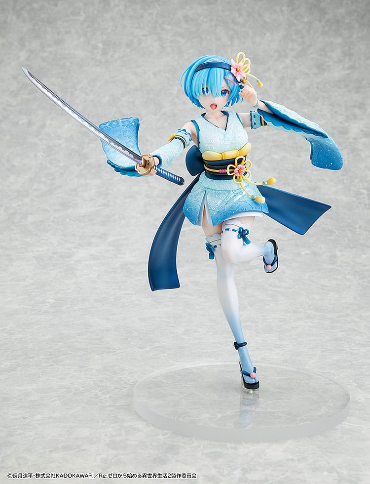 Re:ZERO (Starting Life in Another World) - Rem, PVC Statue 1/7 Combat Outfit Ver. 22 cm