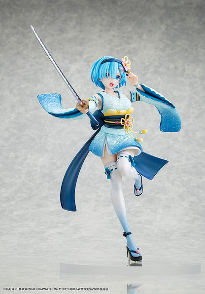 Re:ZERO (Starting Life in Another World) - Rem, PVC Statue 1/7 Combat Outfit Ver. 22 cm