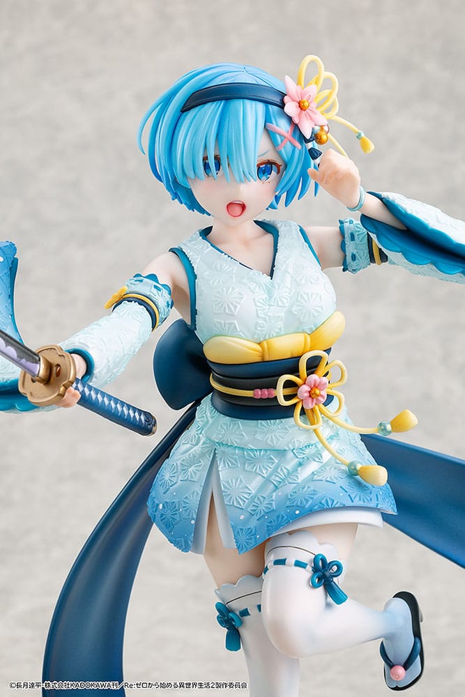 Re:ZERO (Starting Life in Another World) - Rem, PVC Statue 1/7 Combat Outfit Ver. 22 cm