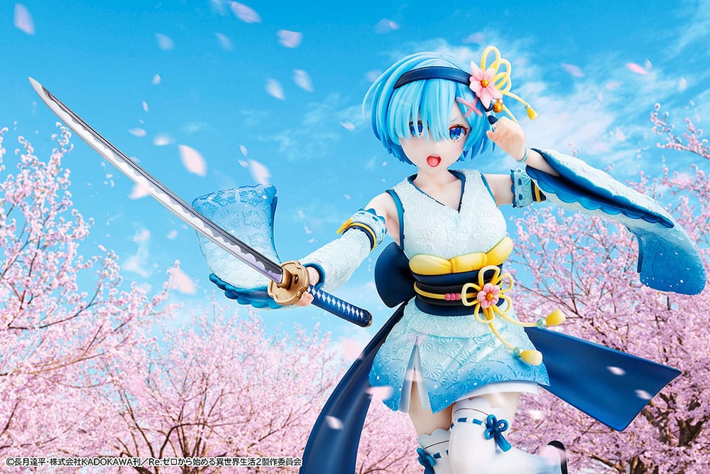 Re:ZERO (Starting Life in Another World) - Rem, PVC Statue 1/7 Combat Outfit Ver. 22 cm