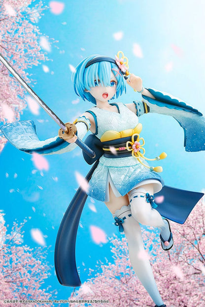 Re:ZERO (Starting Life in Another World) - Rem, PVC Statue 1/7 Combat Outfit Ver. 22 cm