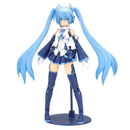 Frame Arms Girl x Hatsune Miku - Miku, Snow Plastic Model Kit Frame Music Girl Another Color Ver. 15 cm