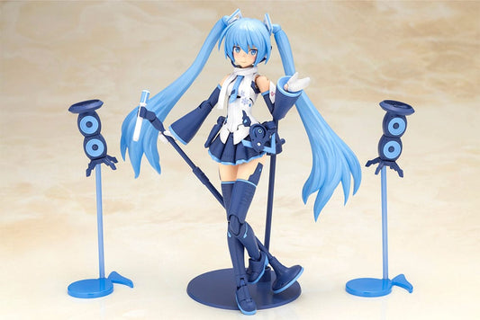 Frame Arms Girl x Hatsune Miku - Miku, Snow Plastic Model Kit Frame Music Girl Another Color Ver. 15 cm