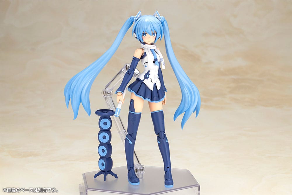 Frame Arms Girl x Hatsune Miku - Miku, Snow Plastic Model Kit Frame Music Girl Another Color Ver. 15 cm
