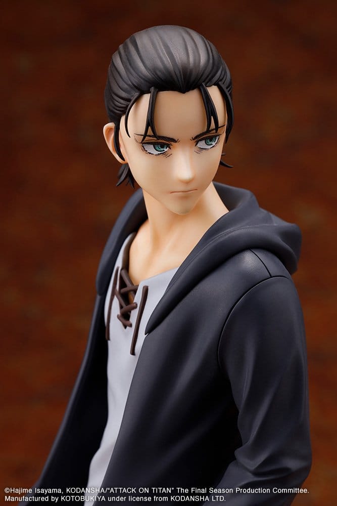 Attack on Titan - Eren Yeager, Oshi Works PVC Figur The Final Season Ver. 23 cm