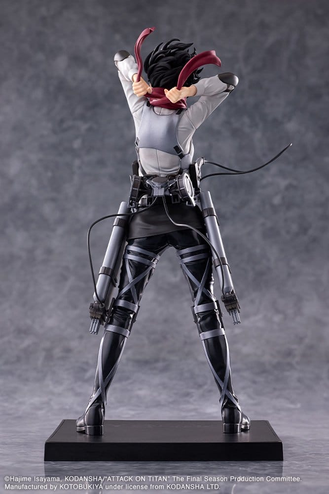 Attack on Titan - Mikasa Ackerman, Oshi Works PVC Figur The Final Season Ver. 25 cm