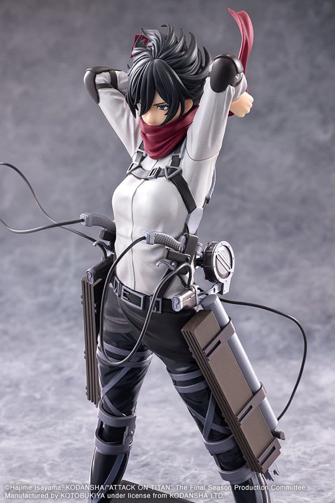Attack on Titan - Mikasa Ackerman, Oshi Works PVC Figur The Final Season Ver. 25 cm