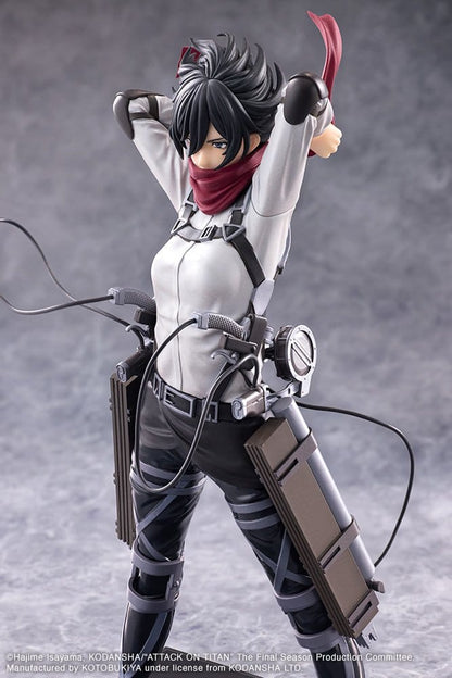 Attack on Titan - Mikasa Ackerman, Oshi Works PVC Figur The Final Season Ver. 25 cm