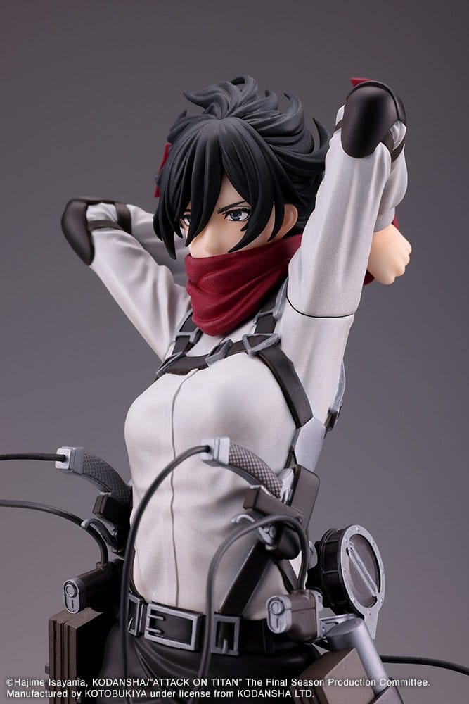 Attack on Titan - Mikasa Ackerman, Oshi Works PVC Figur The Final Season Ver. 25 cm