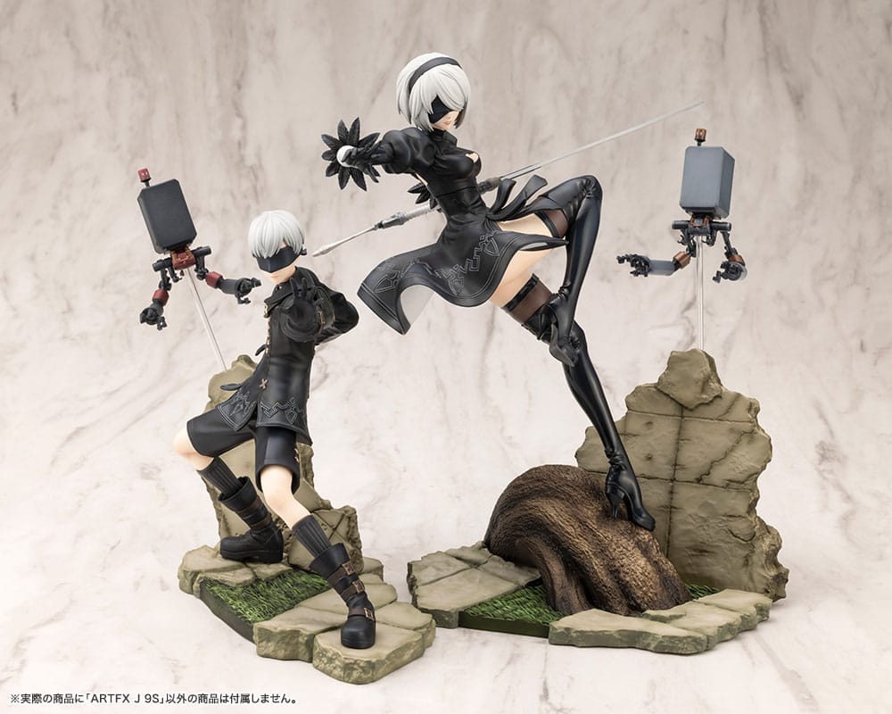 Nier:Automata - 9S, Ver. 1.1a ARTFX J Statue 1/8 18 cm