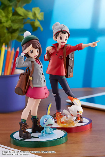 Pokémon - Victor & Scorbunny, ARTFXJ Statue 1/8 21 cm