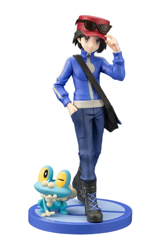 Pokémon - Calem & Froxy, ARTFXJ Statue 1/8 20 cm
