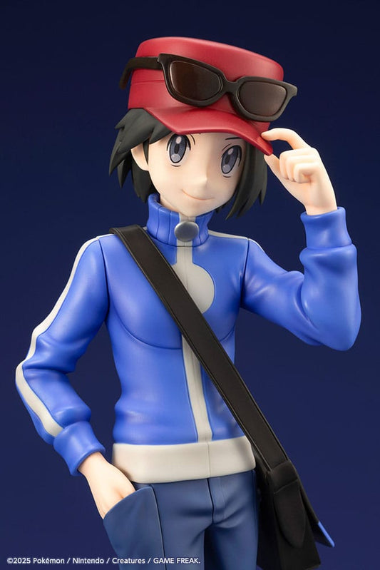 Pokémon - Calem & Froxy, ARTFXJ Statue 1/8 20 cm