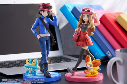 Pokémon - Calem & Froxy, ARTFXJ Statue 1/8 20 cm