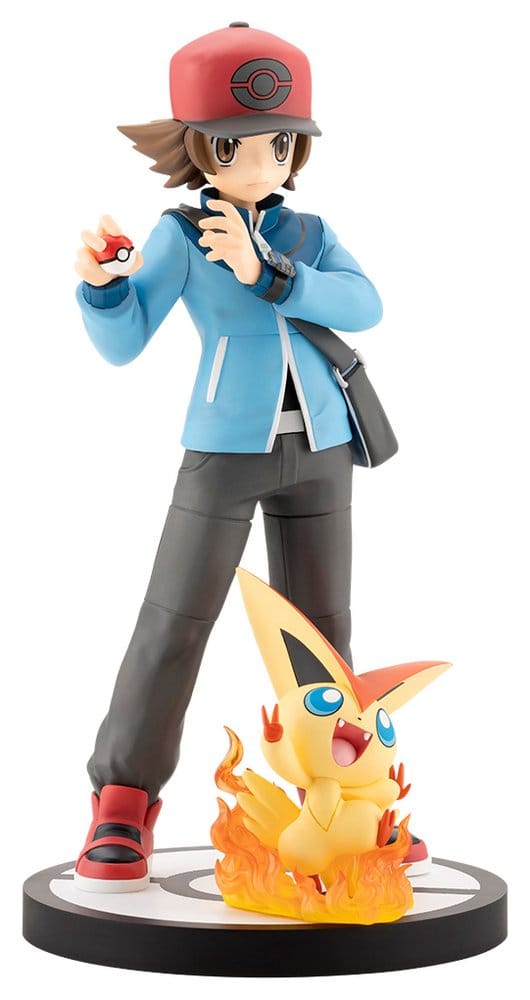 Pokémon - Hilbert with Victini, ARTFX J PVC Figure 1/8 20 cm