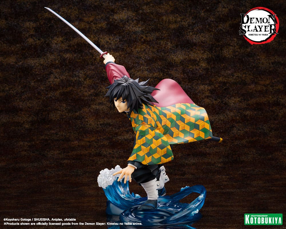 Demon Slayer - Giyu Tomioka, Kimetsu no Yaiba ARTFXJ Statue 1/8 21 cm
