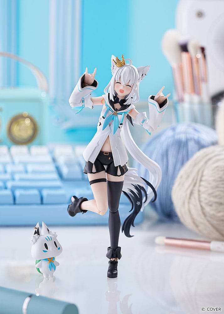 Hololive Production - Shirakami Fubuki, Figma Action Figure 15 cm