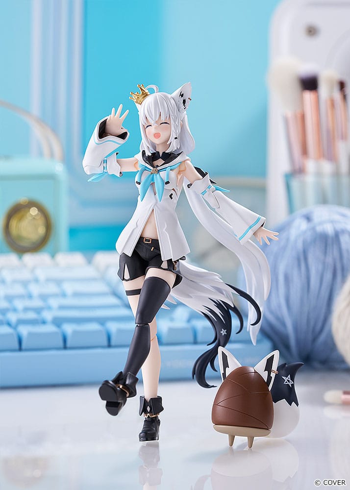 Hololive Production - Shirakami Fubuki, Figma Action Figure 15 cm
