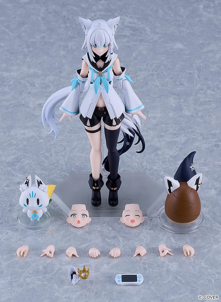 Hololive Production - Shirakami Fubuki, Figma Action Figure 15 cm