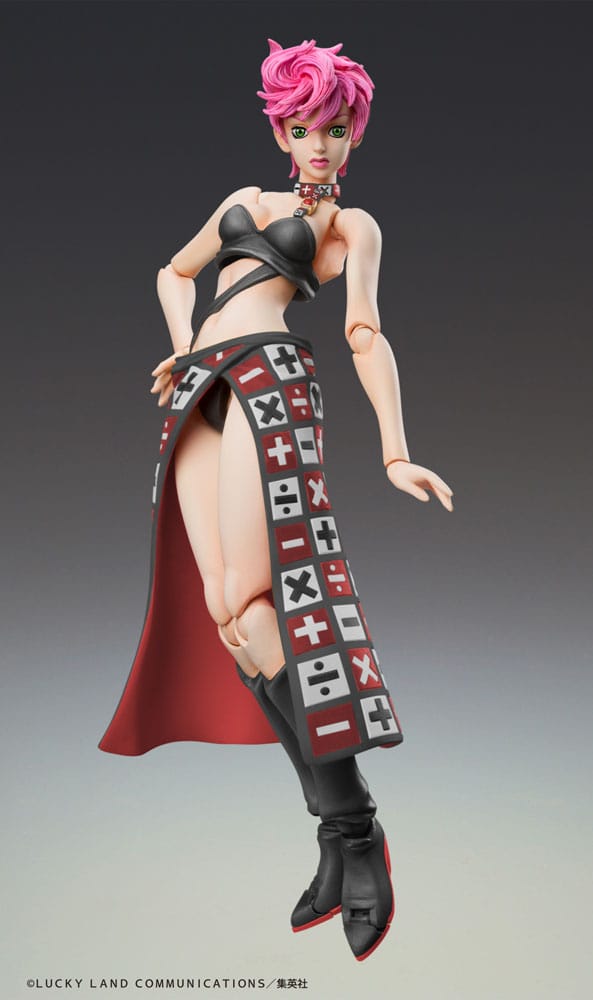 JoJo's Bizarre Adventure - Trish Una, Part 5 Super Action Figure Black Ver. 15 cm