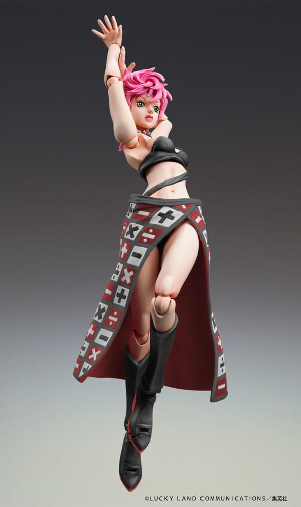 JoJo's Bizarre Adventure - Trish Una, Part 5 Super Action Figure Black Ver. 15 cm