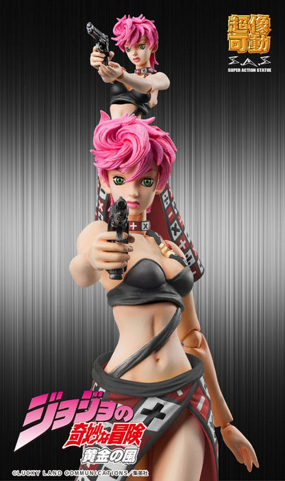JoJo's Bizarre Adventure - Trish Una, Part 5 Super Action Figure Black Ver. 15 cm