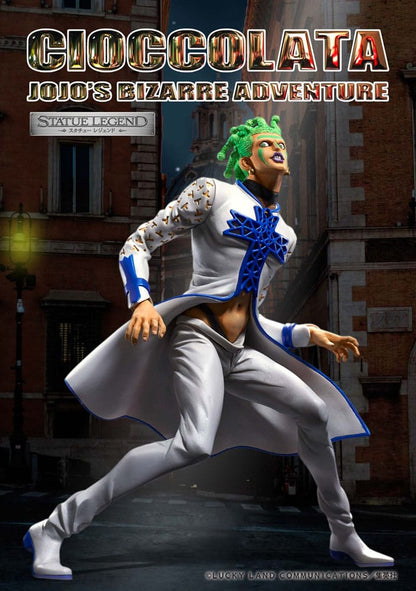 JoJo's Bizarre Adventure - Cioccolata, Part 5 Golden Wind Statue Legend PVC Statue 17 cm
