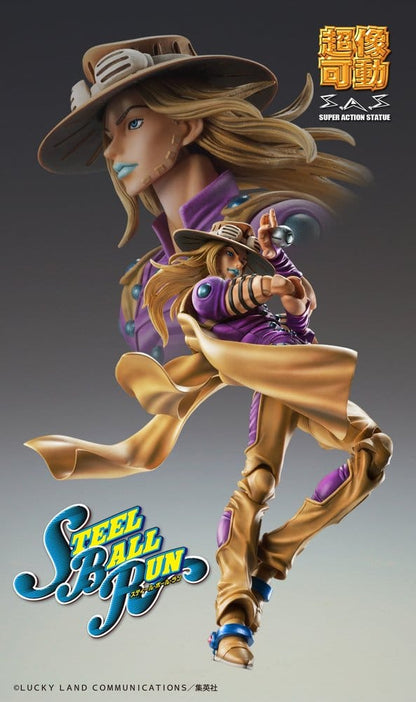 JoJo's Bizarre Adventure - Gyro Zeppeli, Part 7: Steel Ball Run Super Action Actionfigur Chozokado Ver.1.5 16 cm
