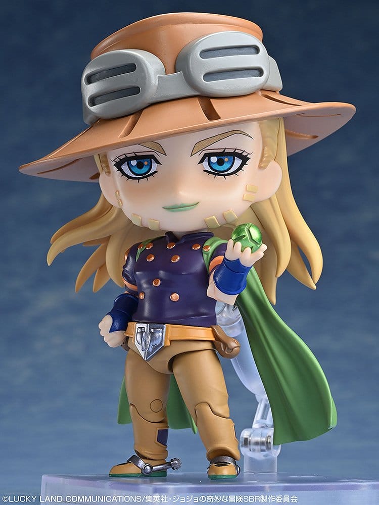 JoJo's Bizarre Adventure - Gyro Zeppeli, Steel Ball Run Nendoroid Action Figure 10 cm