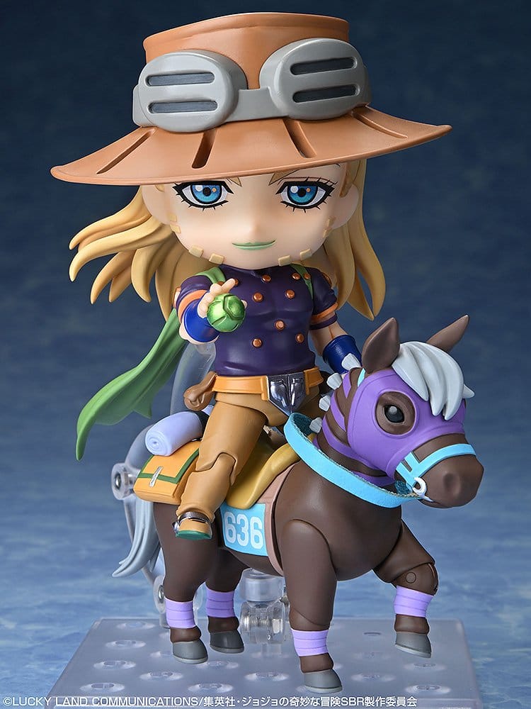 JoJo's Bizarre Adventure - Gyro Zeppeli, Steel Ball Run Nendoroid Actionfigur DX Ver. 10 cm