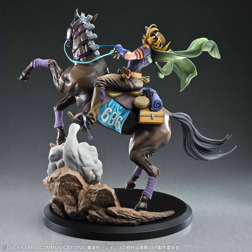 JoJo's Bizarre Adventure: Steel Ball Run - Gyro Zeppeli & Valkyrie, Figure 31 cm