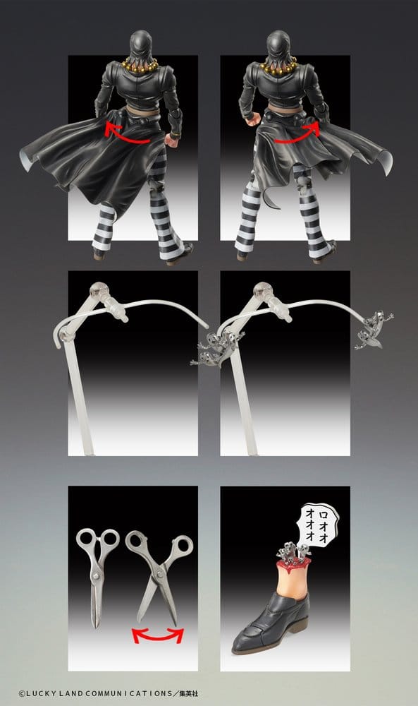 JoJo's Bizarre Adventure: Golden Wind - Risotto Nero, Action Figure 16 cm