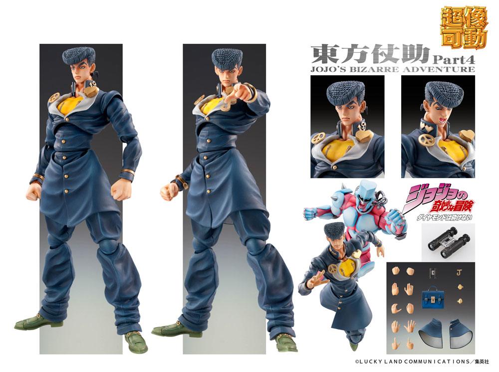 JoJo's Bizarre Adventure - Josuke Higashikata, Super Action Statue Chozokado 15 cm