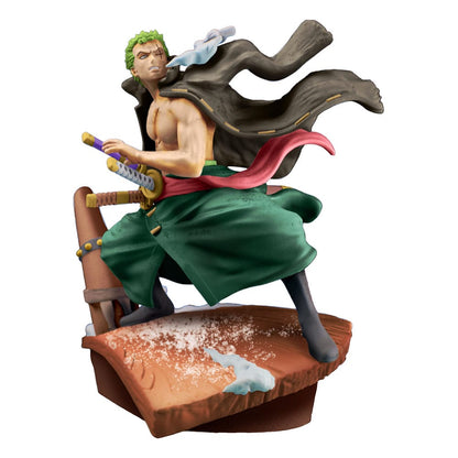 One Piece - Petitrama PVC Mini-Statue Logbox Re Birth Egghead Set 9 cm