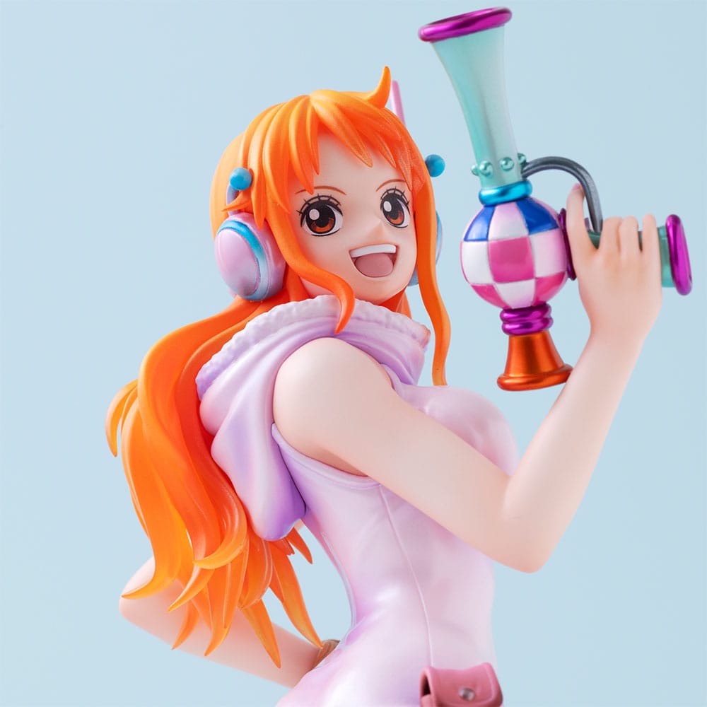 One Piece - Nami, Portrait Of Pirates PVC Statue Evolutionary History 25 cm