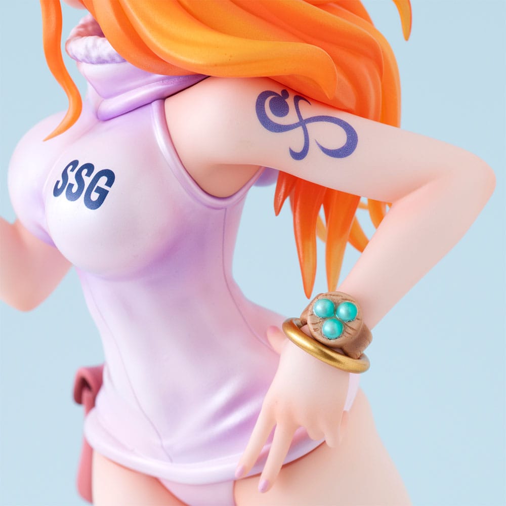 One Piece - Nami, Portrait Of Pirates PVC Statue Evolutionary History 25 cm