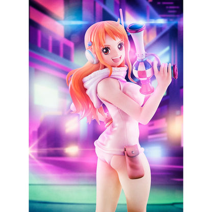One Piece - Nami, Portrait Of Pirates PVC Statue Evolutionary History 25 cm