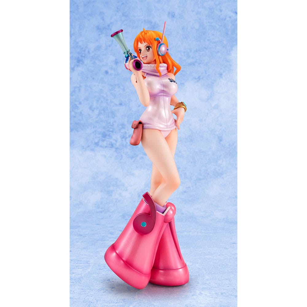 One Piece - Nami, Portrait Of Pirates PVC Statue Evolutionary History 25 cm