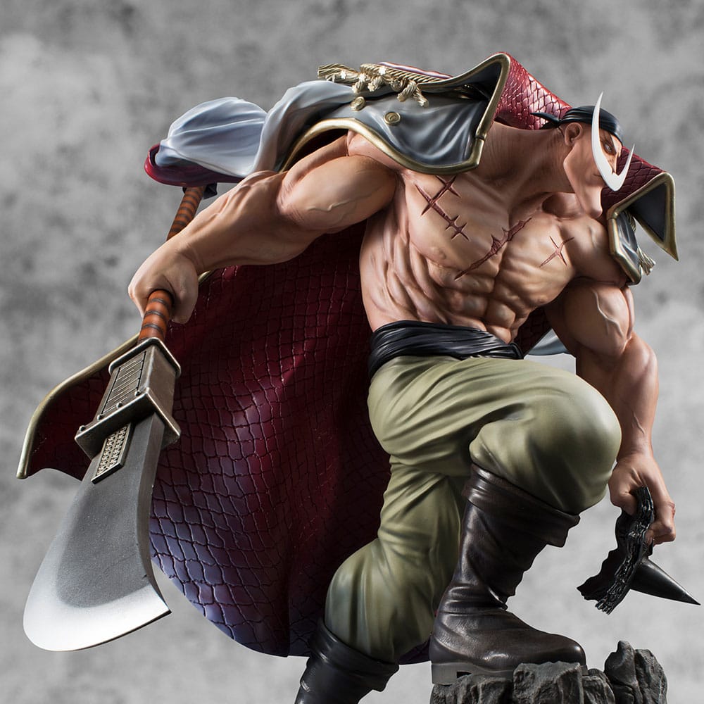 One Piece - Whitebeard, Edward Newgate Super Limited Reprint Ver. P.O.P NEO-Maximum PVC Statue 30 cm