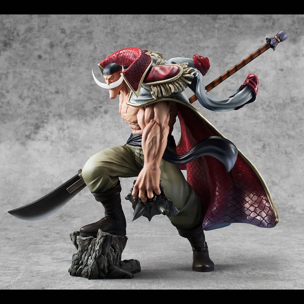 One Piece - Whitebeard, Edward Newgate Super Limited Reprint Ver. P.O.P NEO-Maximum PVC Statue 30 cm