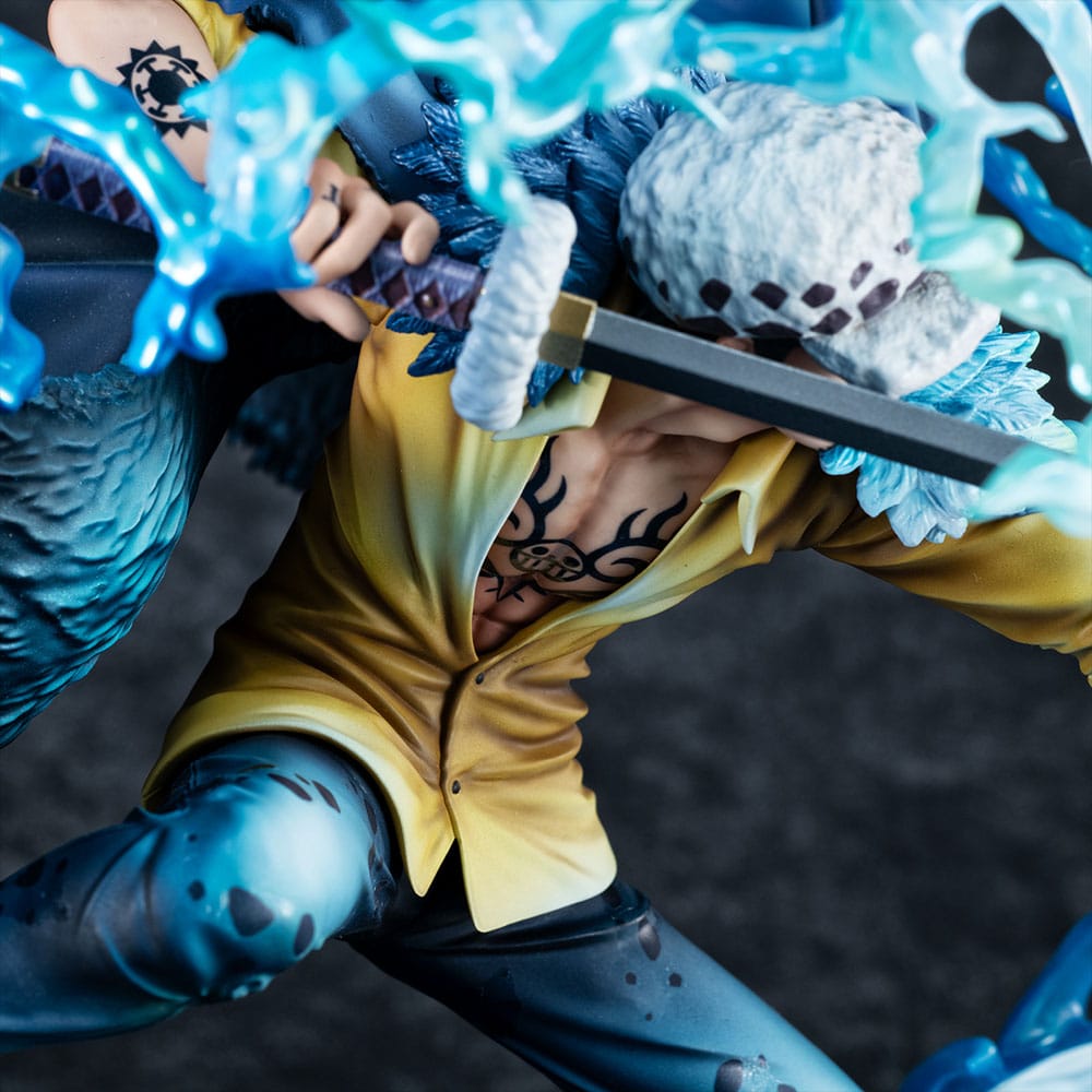 One Piece - Trafalgar Law, Portrait Of Pirates WA-MAXIMUM PVC Statue The Surgeon of Death Awaken Ver. 27 cm