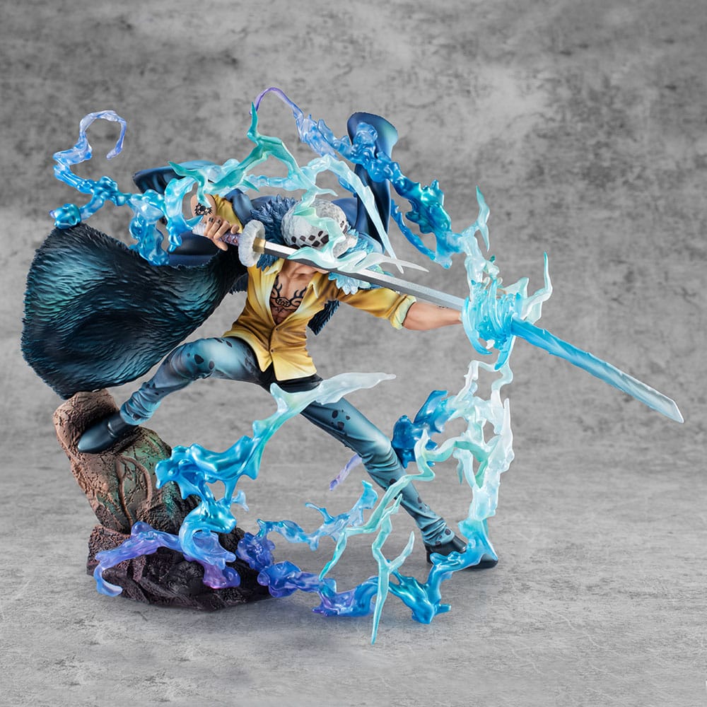 One Piece - Trafalgar Law, Portrait Of Pirates WA-MAXIMUM PVC Statue The Surgeon of Death Awaken Ver. 27 cm