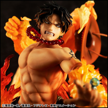 One Piece - Portgas D. Ace, P.O.P PVC Statue NEO-Maximum 15th Anniversary Super Limited Reprint Ver. 23 cm