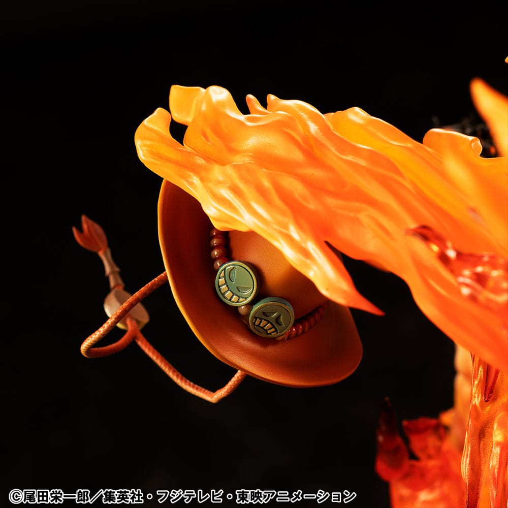 One Piece - Portgas D. Ace, P.O.P PVC Statue NEO-Maximum 15th Anniversary Super Limited Reprint Ver. 23 cm